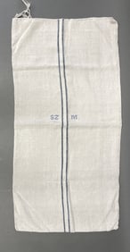EARLY SIGNED GRAIN SACK