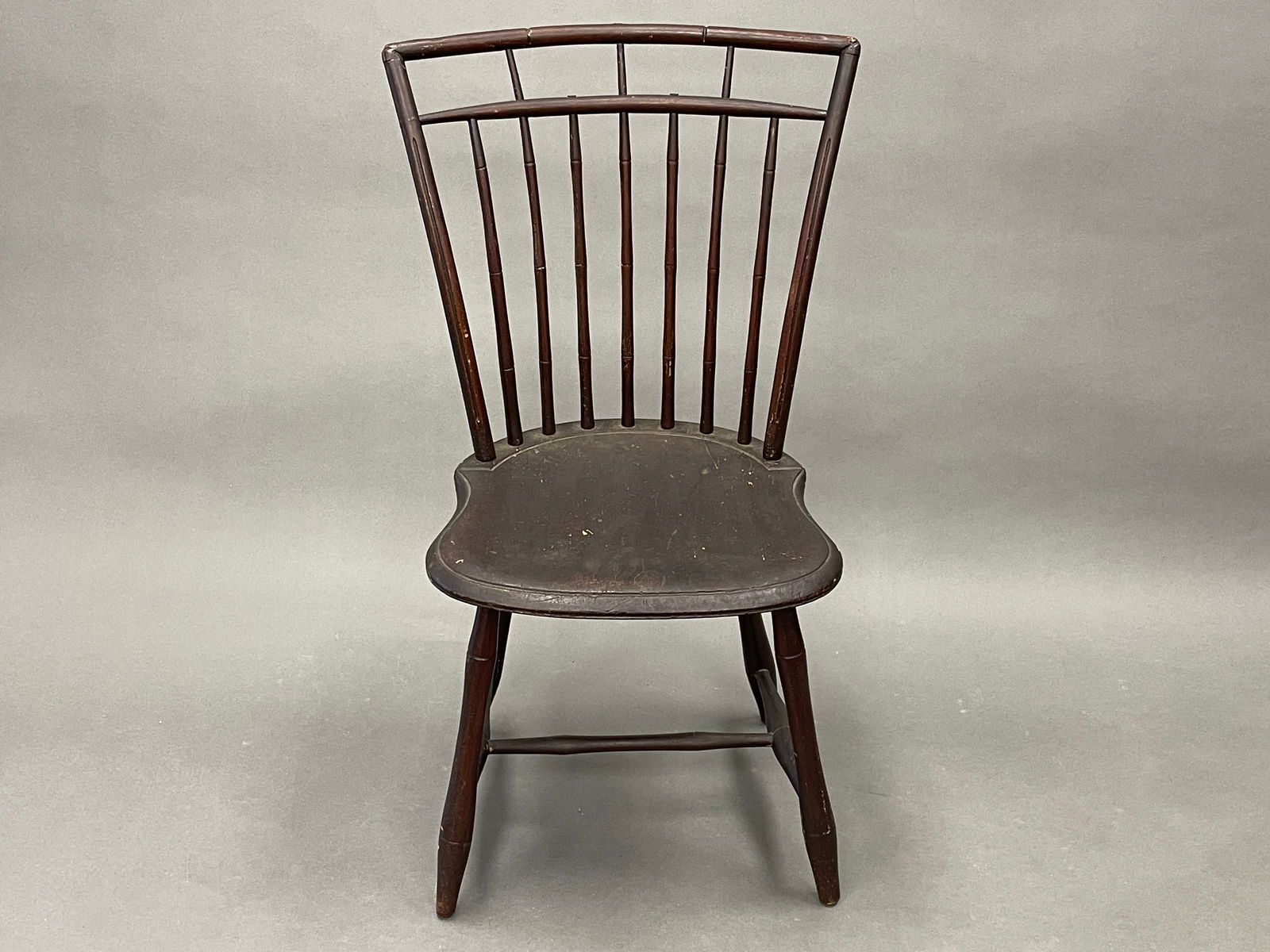 WINDSOR SIDE CHAIR IN EARLY BLACK PAINT (1 of 3)