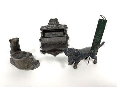 MISC. MATCH SAFES, DOG NODDER