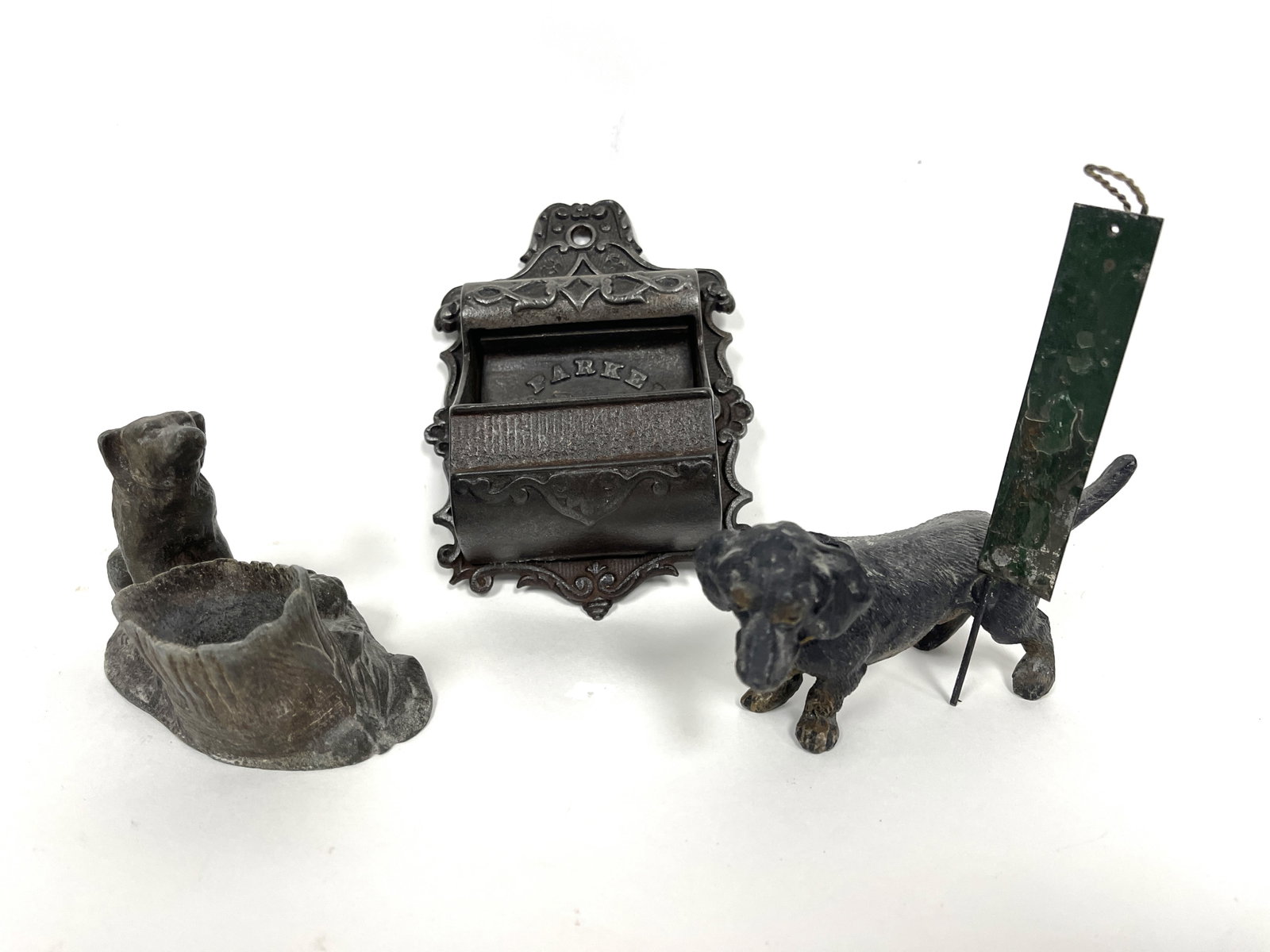 MISC. MATCH SAFES, DOG NODDER: MISC. MATCH SAFES, DOG NODDER