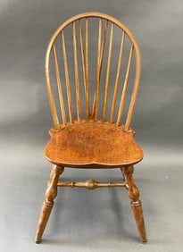18THC BRACE BACK WINDSOR SIDE CHAIR