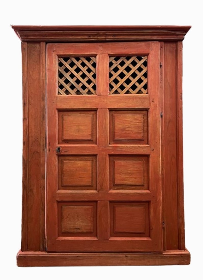 EARLY 18TH C LIVERY CUPBOARD (1 of 11)