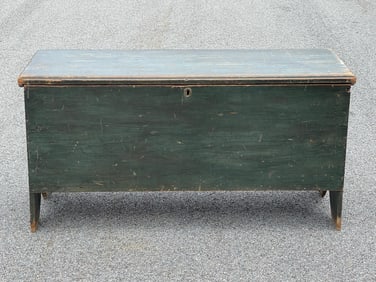 18THC NEW ENGLAND BLANKET CHEST