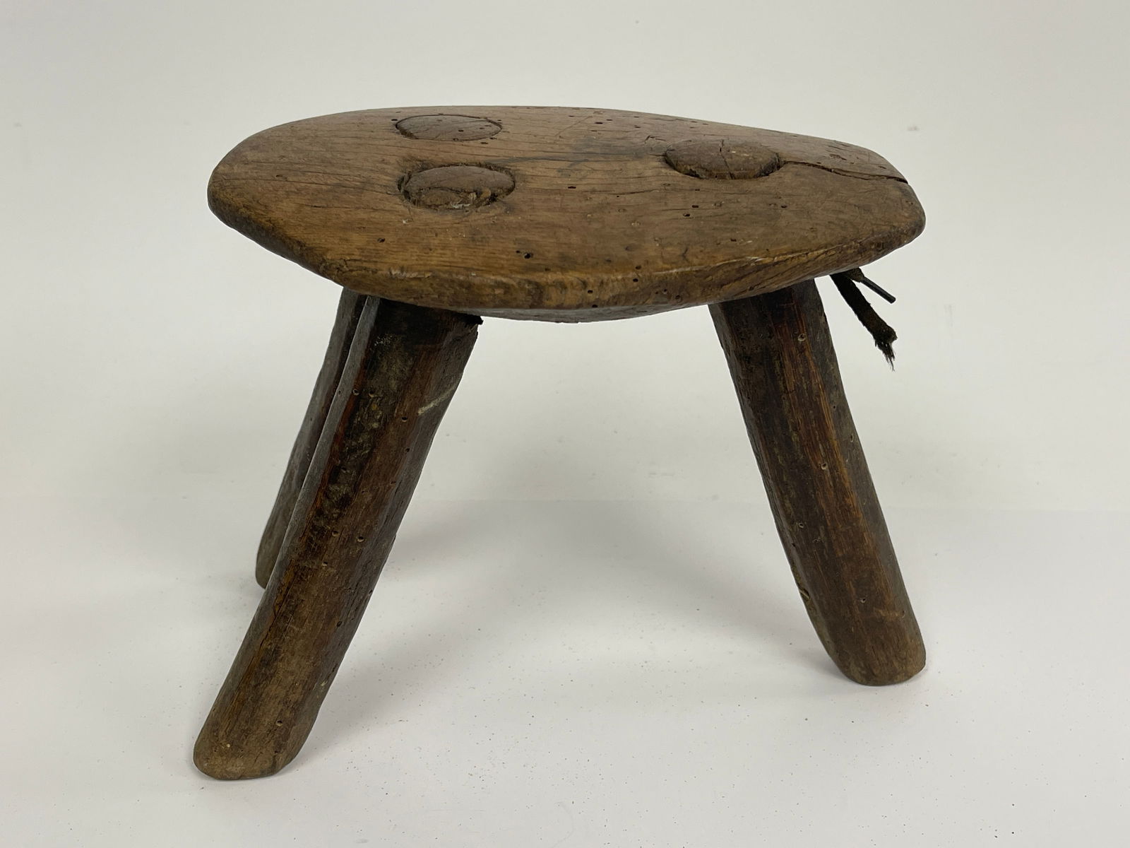 THREE LEGGED CHILD'S STOOL (1 of 4)
