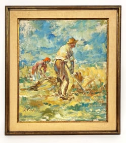 JANIS CIELAVA (JANIS CIELAVS) OIL ON CANVAS