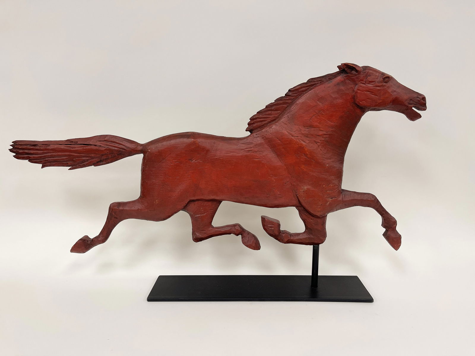 RARE WOOD HORSE WEATHERVANE MOLD (1 of 5)