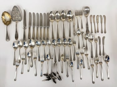 MISC STERLING FLATWARE ALL MARKED 55 0Z