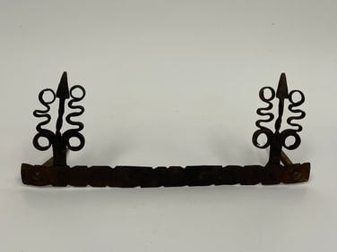 UNUSUAL TWO-ARM UTENSIL RACK