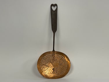 IRON HANDLED BRASS SKIMMER