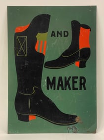 BOOTMAKER TRADE SIGN