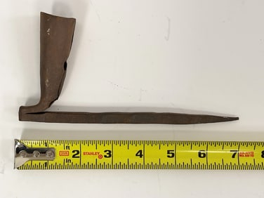 STICKING TOMMY FORGED IRON CANDLE HOLDER