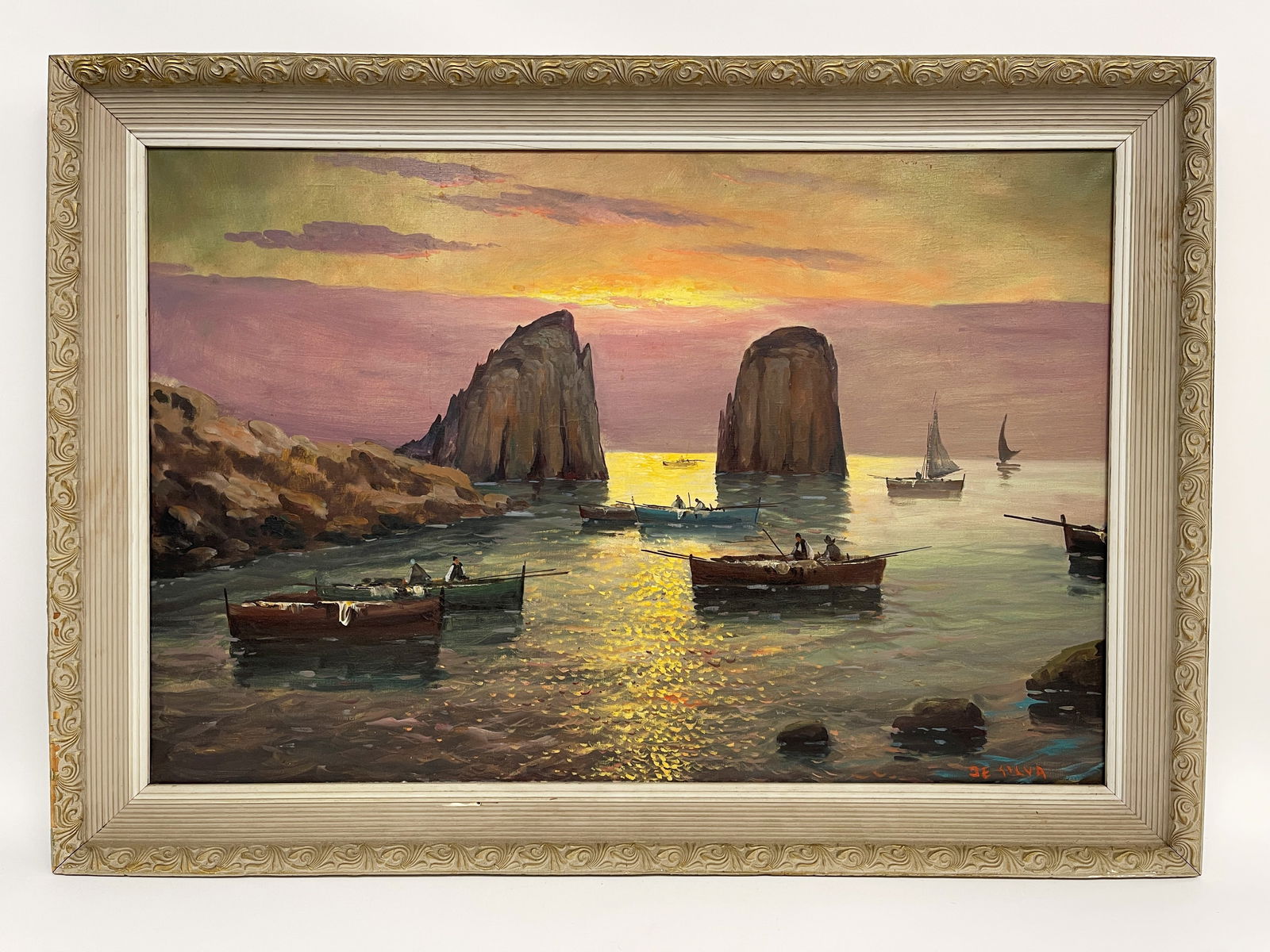 SHIP PAINTING: SHIP PAINTING 24" X 36"