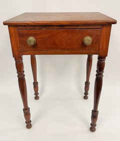 ONE DRAWER STAND 19TH C