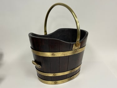 EARLY OAK OVAL FARM PEAT BUCKET