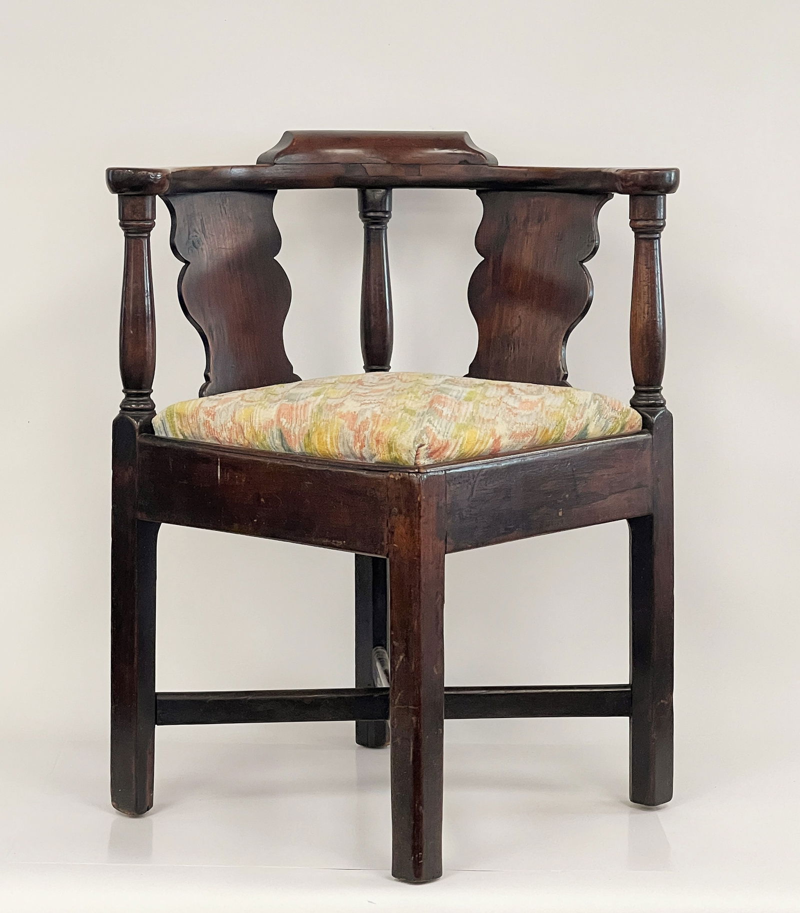 CHIPPENDALE PERIOD CORNER CHAIR (1 of 4)