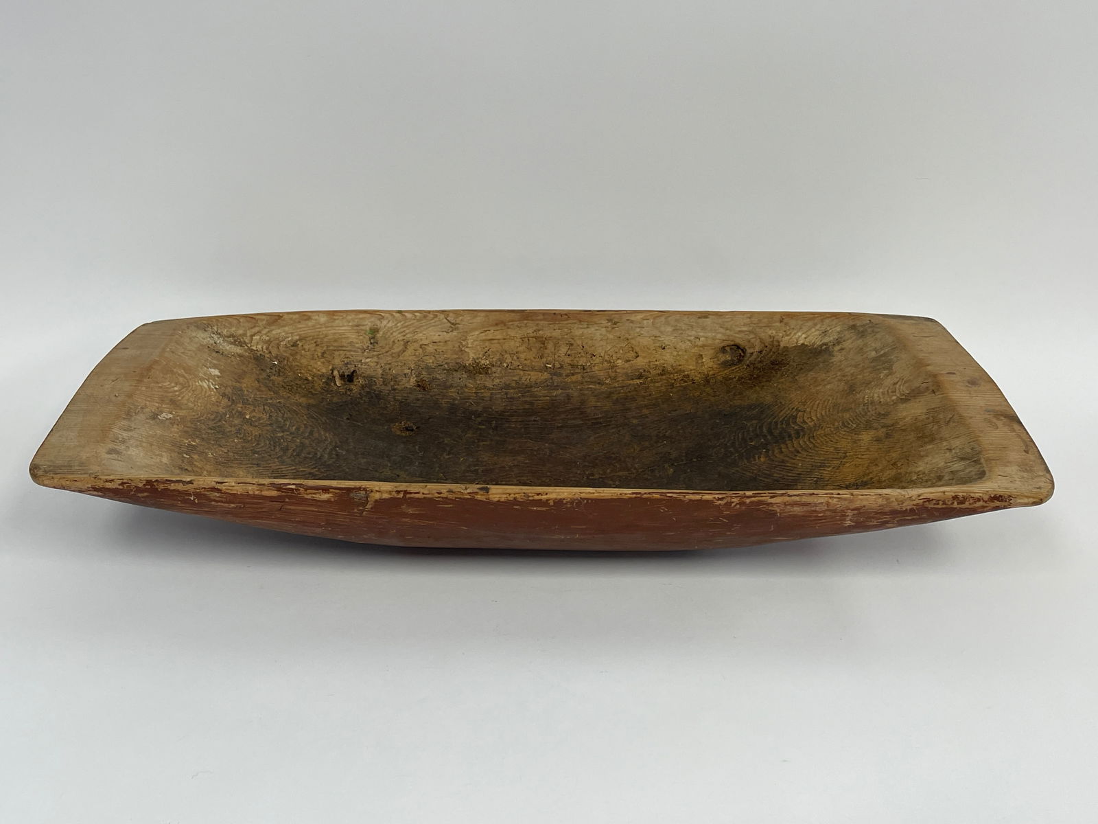 TRENCHER IN ORIGINAL RED PAINT INITIALS ON UNDERSIDE (1 of 4)