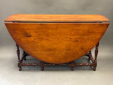 LARGE EARLY GATELEG TABLE