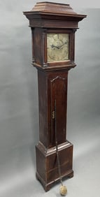 EARLY TAYLER PRESTON GRANDFATHER CLOCK