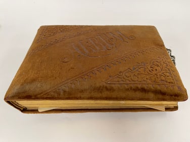 ALBUM OF CABINET CARDS