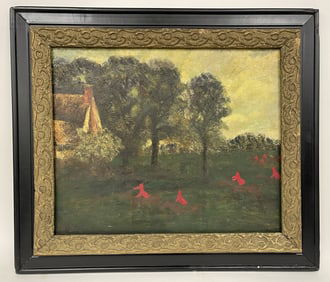 O/C ABSTRACT HOUSE IN THE FOREST