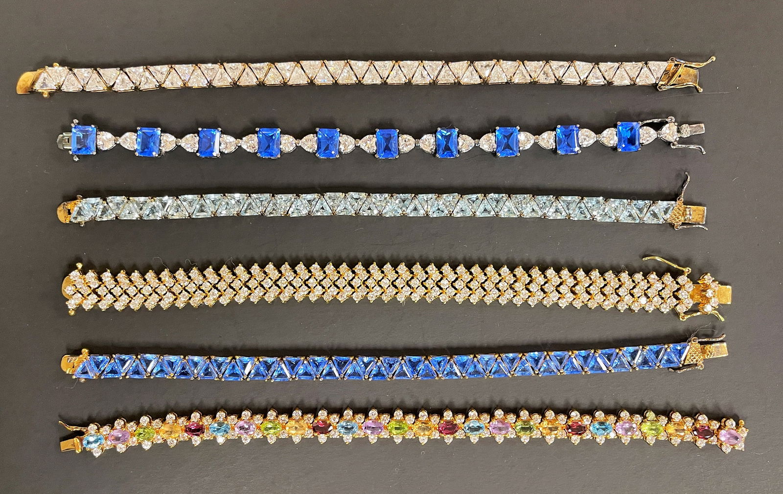 SIX BRACELETS FROM SUZANNE SOMERS COLLECTIONS (ALL 925) (1 of 2)