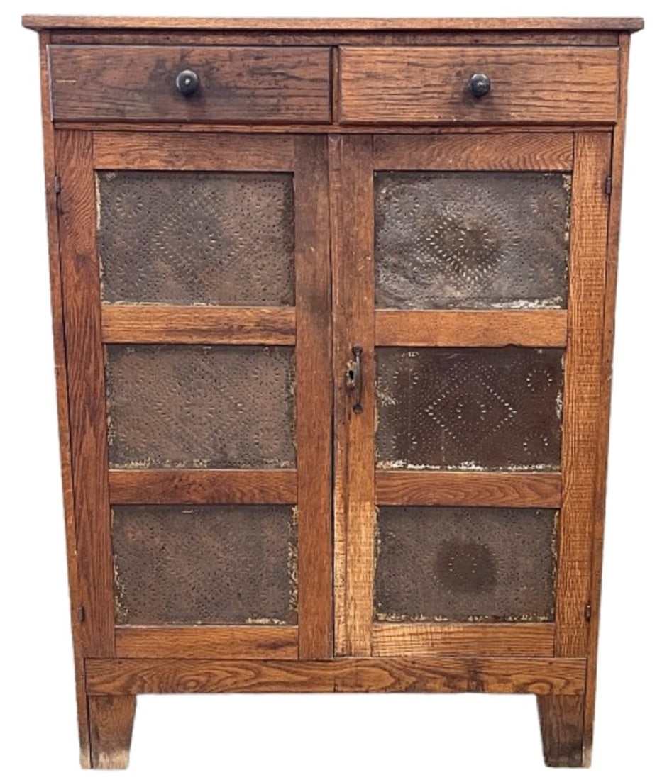 19th CENTURY OAK PIE SAFE (1 of 7)