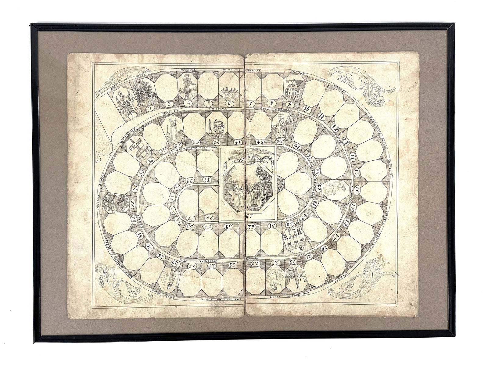 HIGHLY DETAILED FOLK ART HAND DRAWN INK (1 of 8)