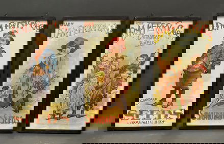 GROUPING OF THREE ADVERTISING PRINTS