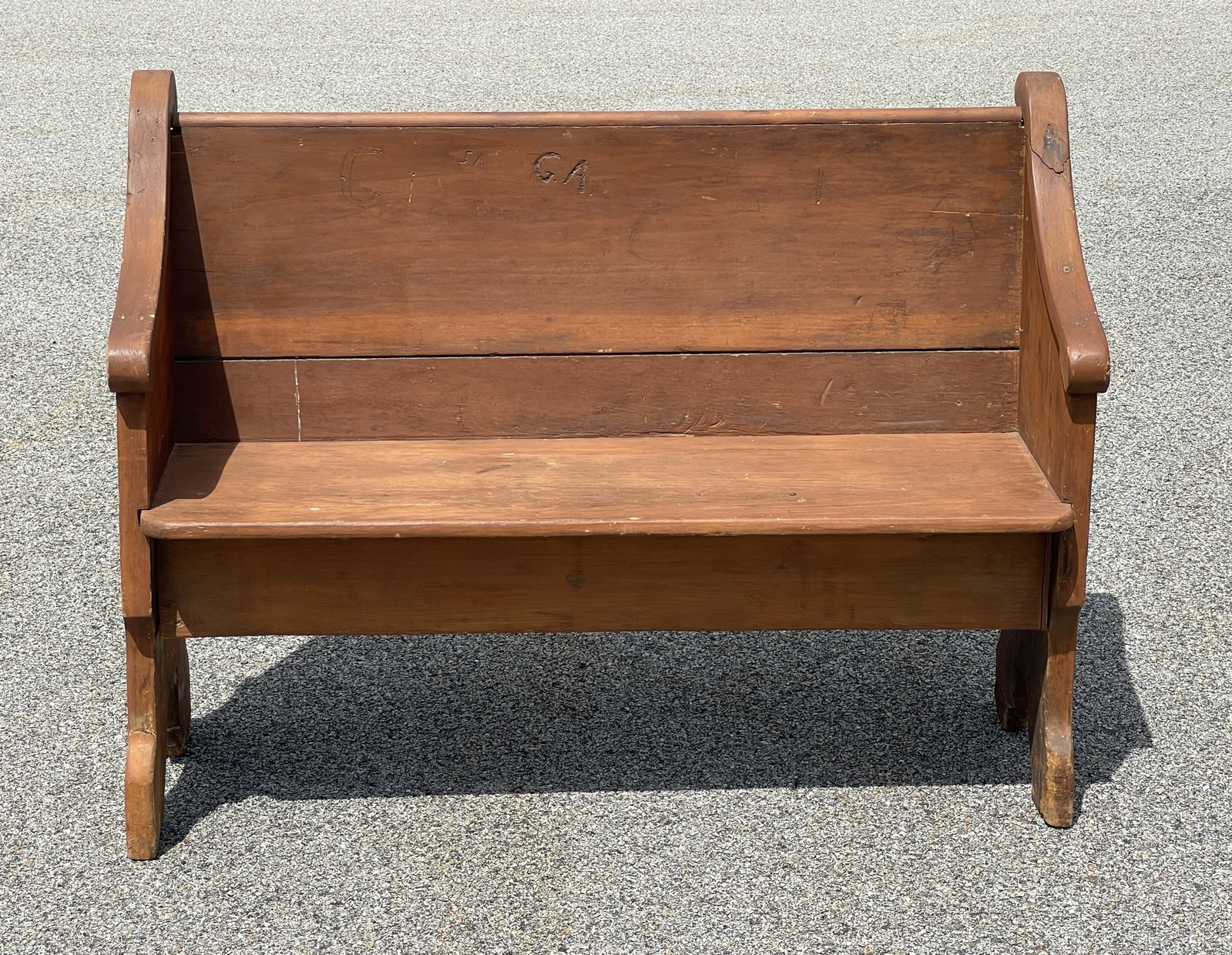 CHURCH PEW: CHURCH PEW 46 X 18 X 16 SEAT