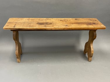 PRIMITIVE COUNTRY BENCH