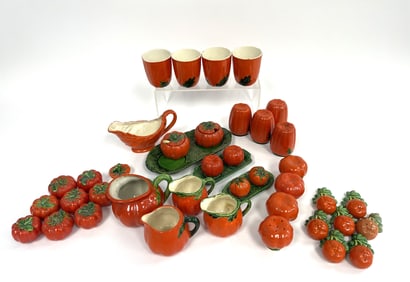 LARGE COLLECTION OF SMALL TOMATO WARE
