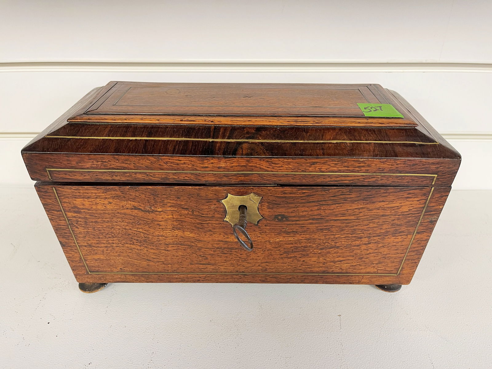 19TH C TEA CADDY (1 of 4)