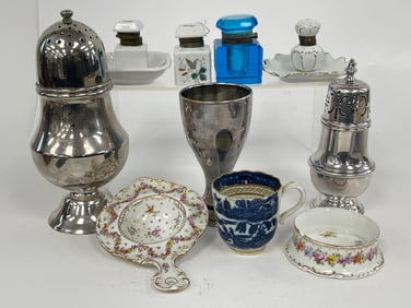 MISC 19TH C INKS ,CHINA PORCELAIN