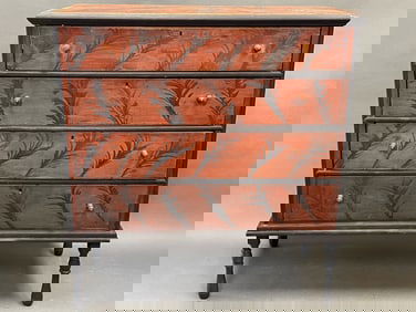 DEERFIELD TYPE CHEST OF DRAWERS