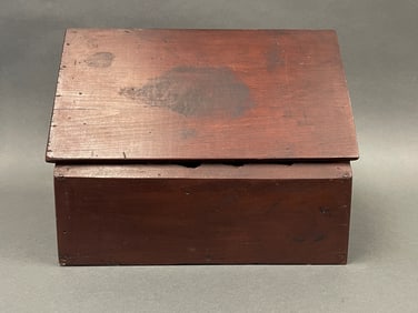ANTIQUE SLANT LID DESK