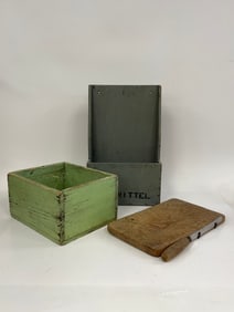 PRIMITIVES CUTTING BOARD , WALL BOX , PANTRY