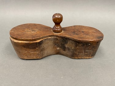 EARLY PRIMITIVE SALT OR SPICE BOX