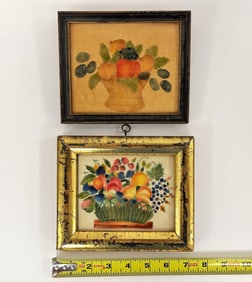 TWO MINIATURE PAINTED THEOREMS