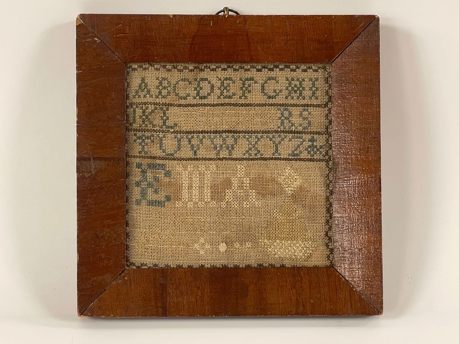 MINIATURE NEEDLEWORK SAMPLER (1 of 3)