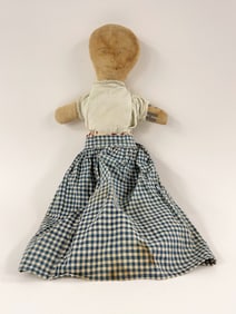 CLOTH DOLL , PERIOD CLOTHES 17"