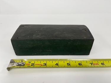 DIMINUTIVE SLIDE TOP BOX ORIGINAL PAINT