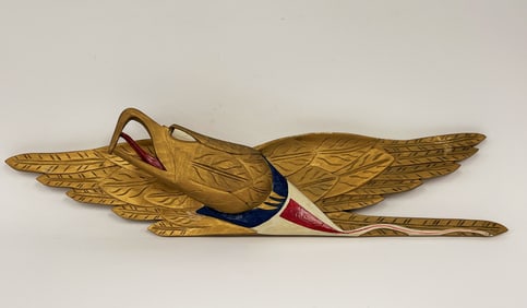 CARVED AMERICAN EAGLE BY ART DURANT KITTERY ME