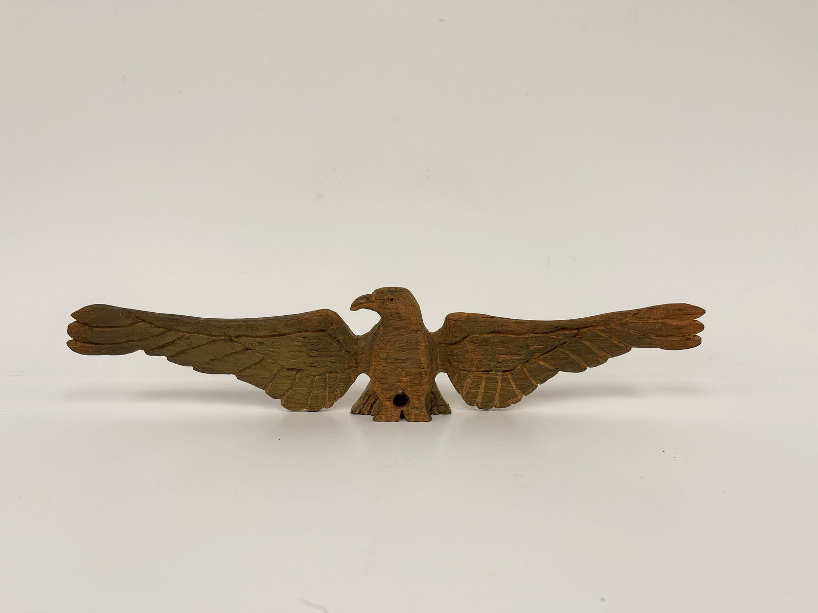 SMALL HAND CARVED AMERICAN EAGLE (1 of 3)