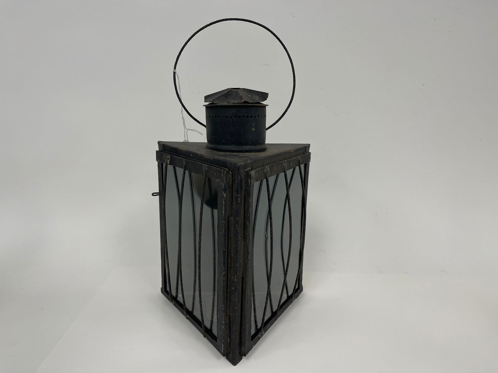 19TH C TRIANGULAR LANTERN (1 of 5)