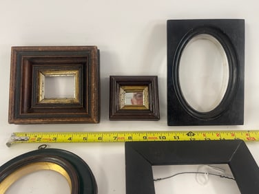 GROUPING OF FIVE SMALL FRAMES