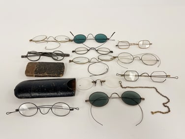 GROUPING OF MISC EYE GLASSES , SPECTACLES