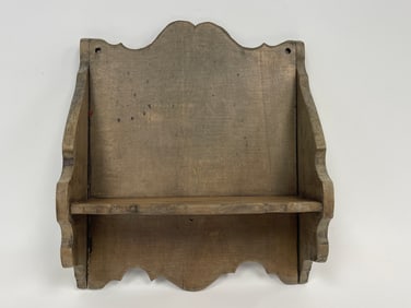 CARVED SHELF