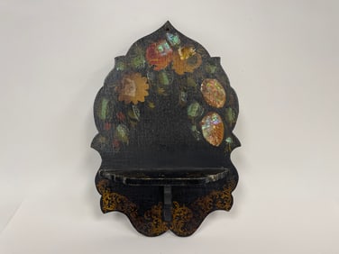 FOLKY OPEN PAINTED WALL BOX