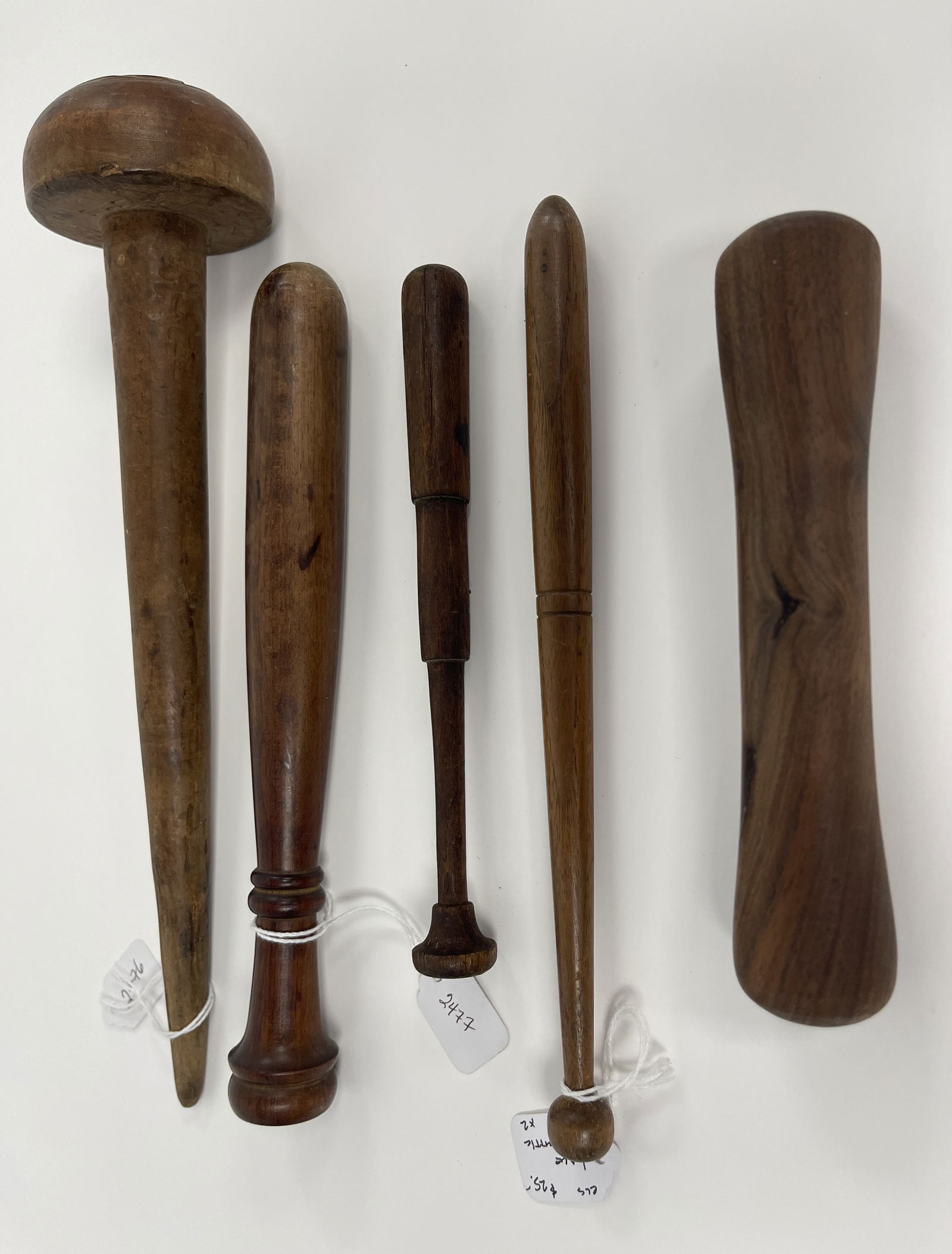 GROUPING OF WOODEN UTENSILS (1 of 2)