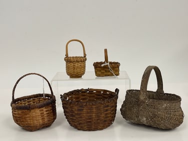 MISC GROUPING OF SMALL BASKETS